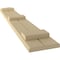 Ekena Millwork Americraft 2-Board (3 Batten) Wood Joined Board-n-Batten Shutters w/ Arch Top, ARW401BQ207X77NTH, PR ARW401BQ207X77NTH - alternate 8
